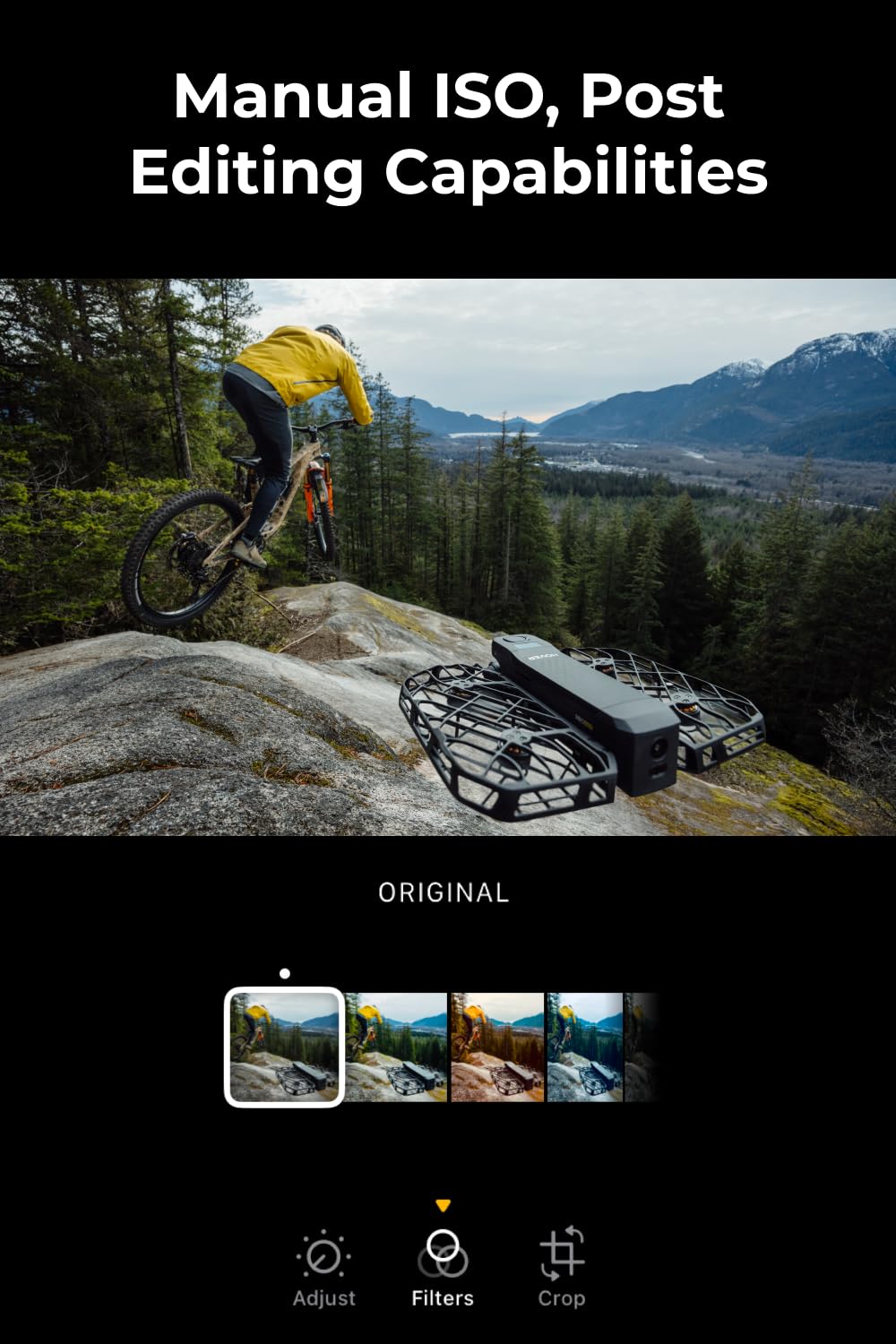 HOVERAir X1 PROMAX 8K Drone with Camera, Foldable Action Flying Camera with 42 KM/H Follow Speed, 10+ Fully Automatic Flight Modes, Fly Anywhere with OmniTerrain, SmoothCapture 2.0(Basic Combo)