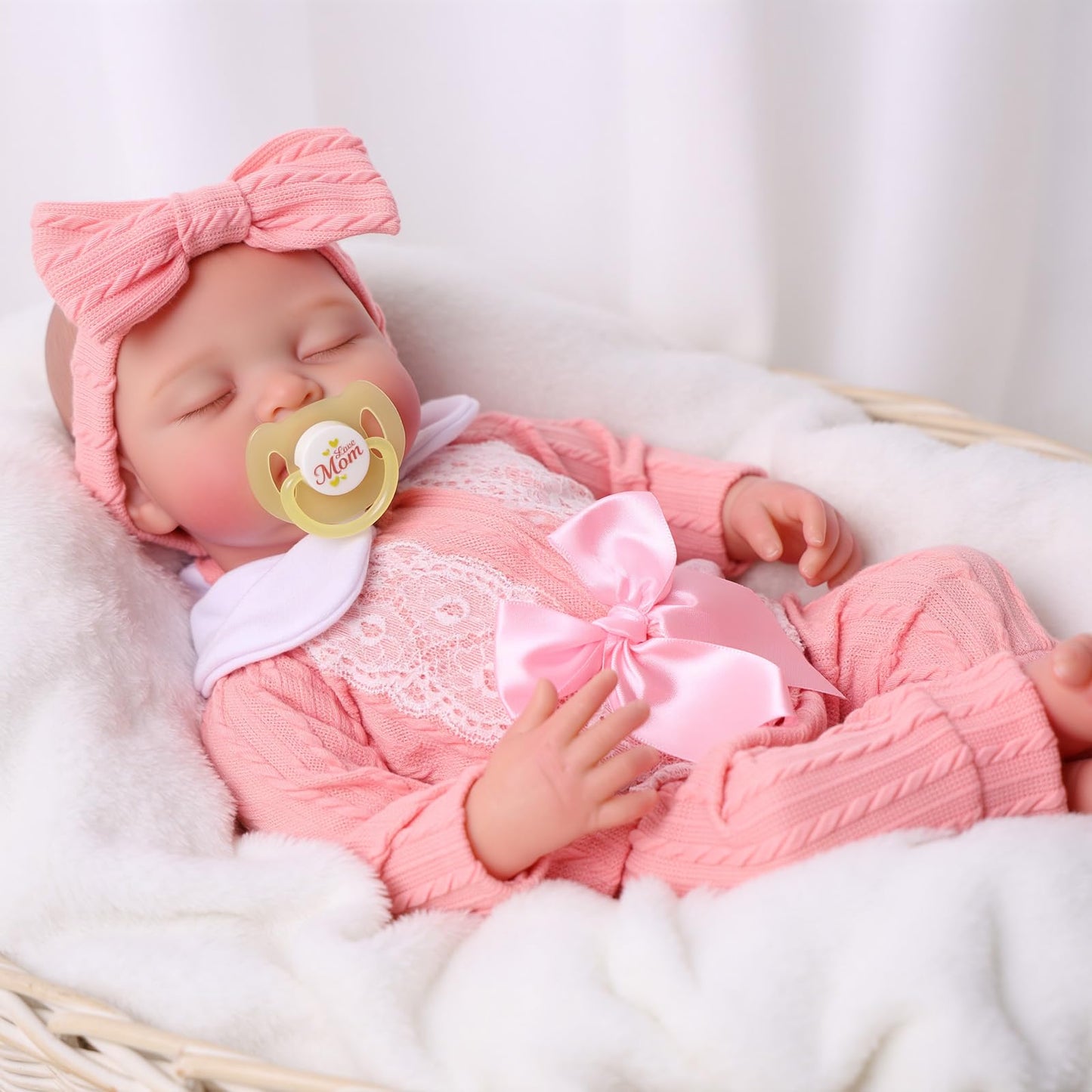BABESIDE Lifelike Reborn Baby Dolls, 20 Inch Realistic Real Life Baby Dolls Poseable Doll Soft Vinyl Baby Dolls with Clothes and Toy Gift for Kids Age 3+,Pretend Play, Collection