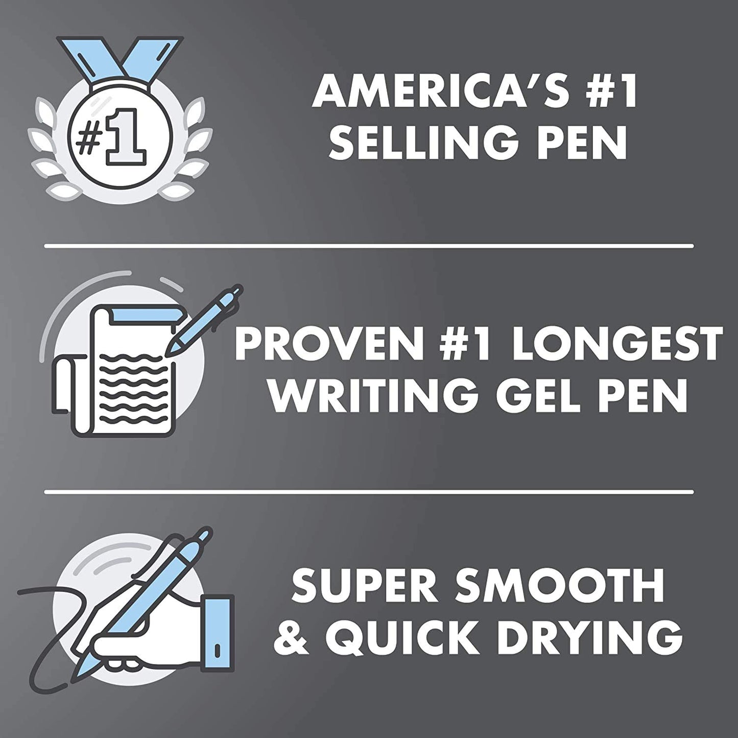 Pilot G2 Premium Refillable And Retractable Gel Ink Pens, Fine Point (0.7mm), 8 Colors, 8 Count (16606)