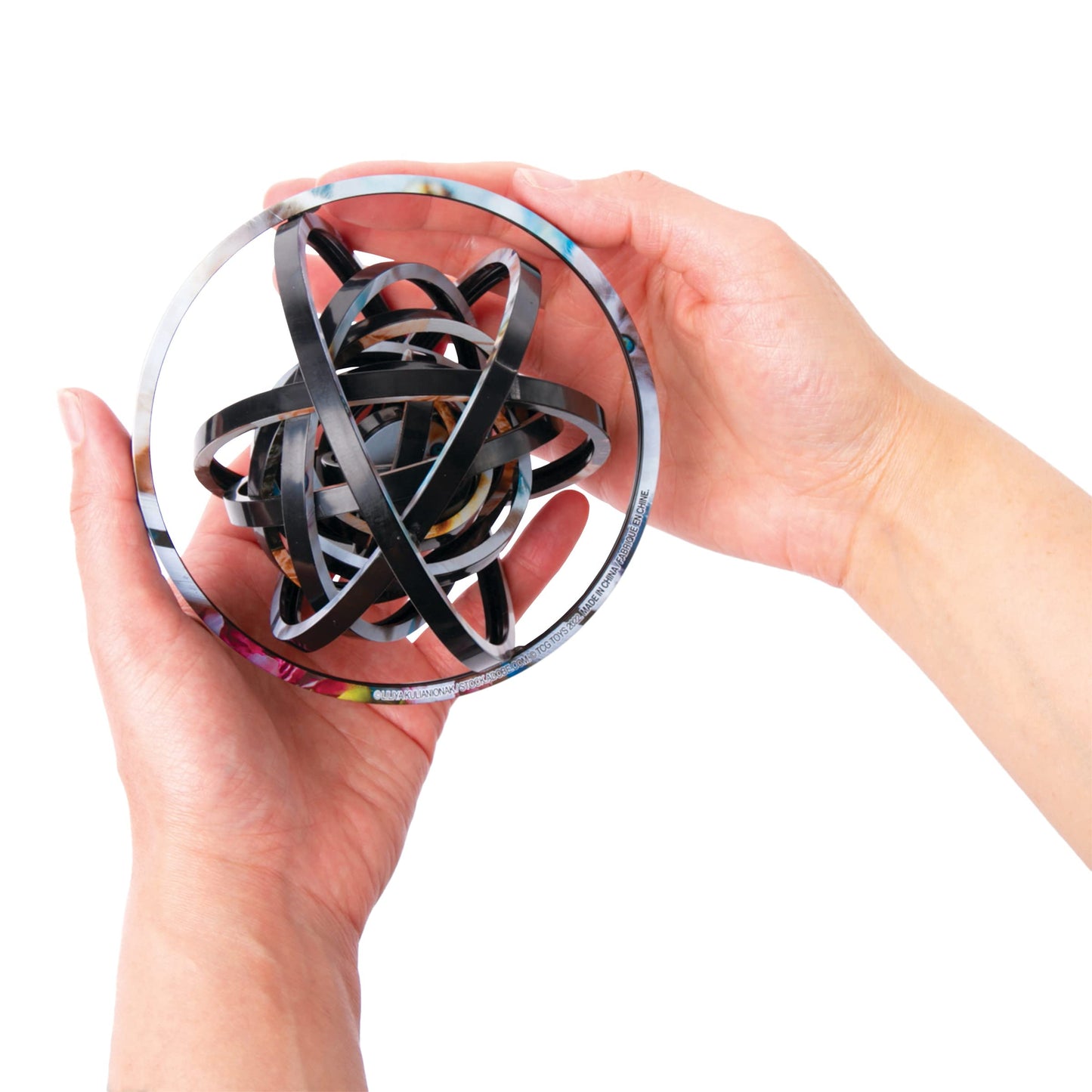 Spin Flip Puzzle - Abstract - Spin it, Flip it, Solve it! for Those who Love Brain teasers! Adult Fidget Toy. Great Gift for Mom, Dad, Teens, Men and Women