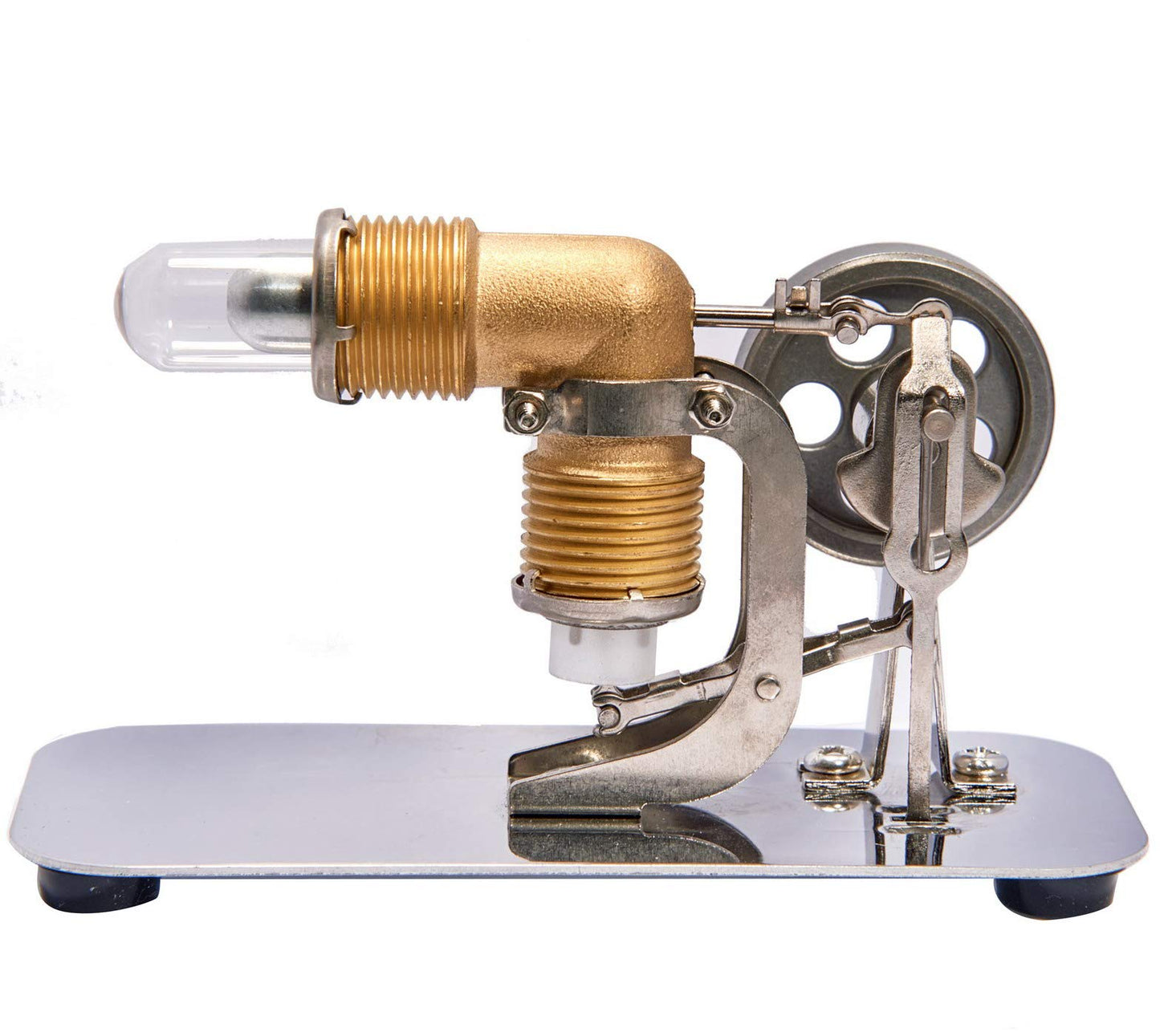 Sunnytech Mini Hot Air Stirling Engine Motor Model Educational Toy Kits HA001-M14-03-S