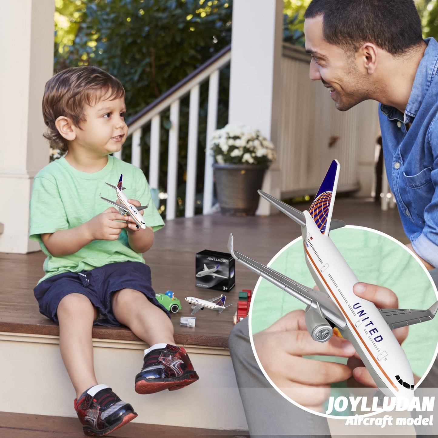 Joylludan Model Planes United Model Airplane Plane Aircraft Model for Collection & Showcase