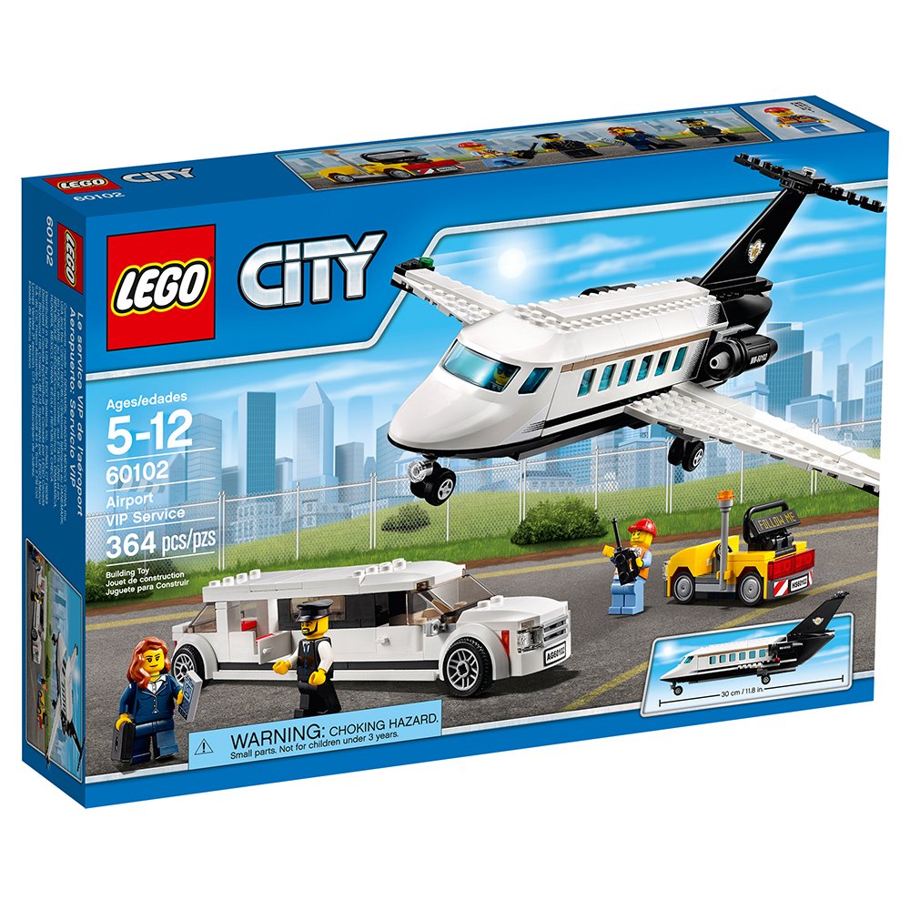 Lego City 60102 Airport VIP Service Building Kit (364 Piece)