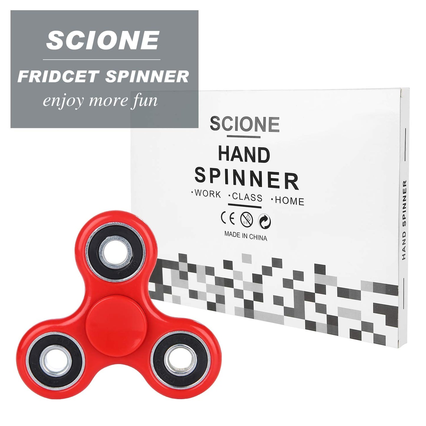 SCIONE Fidget Toys 11 Pack,Fidget Spinners Pack Gift for Kids -Pop Fidget Toys Bulk Party Favors-ADHD Anxiety Sensory Toys Stress Relief Reducer Fidgets Hand Spinner Finger Bearing Toys for Boy/Girls