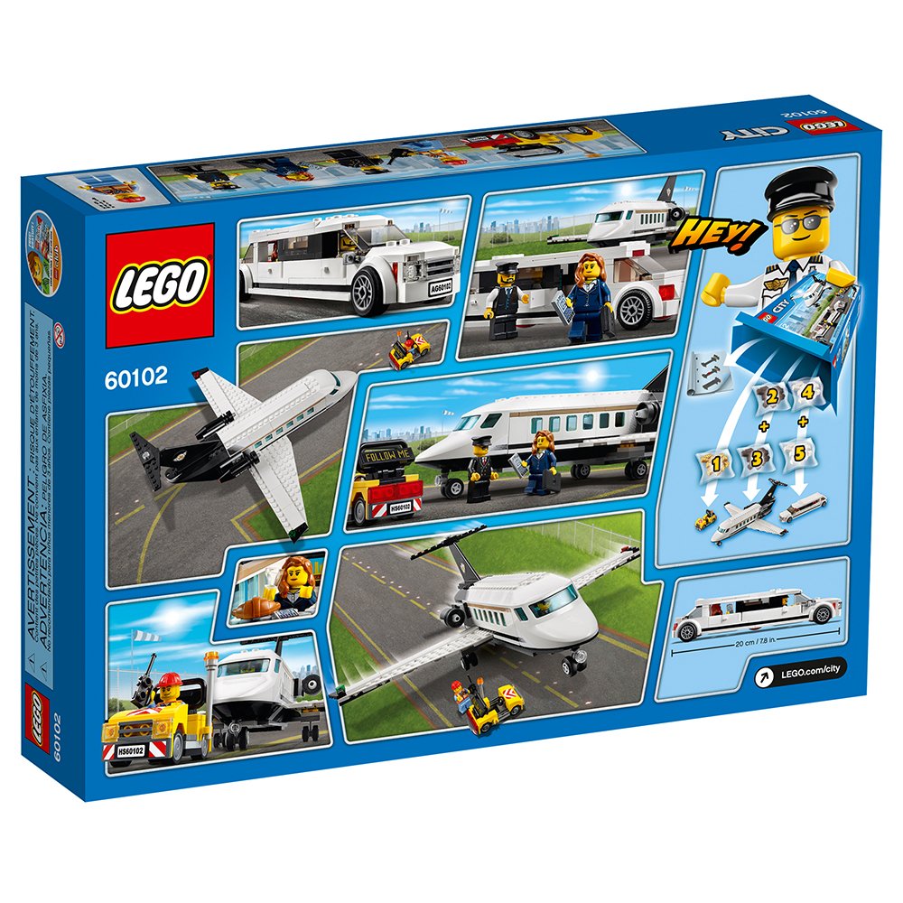 Lego City 60102 Airport VIP Service Building Kit (364 Piece)