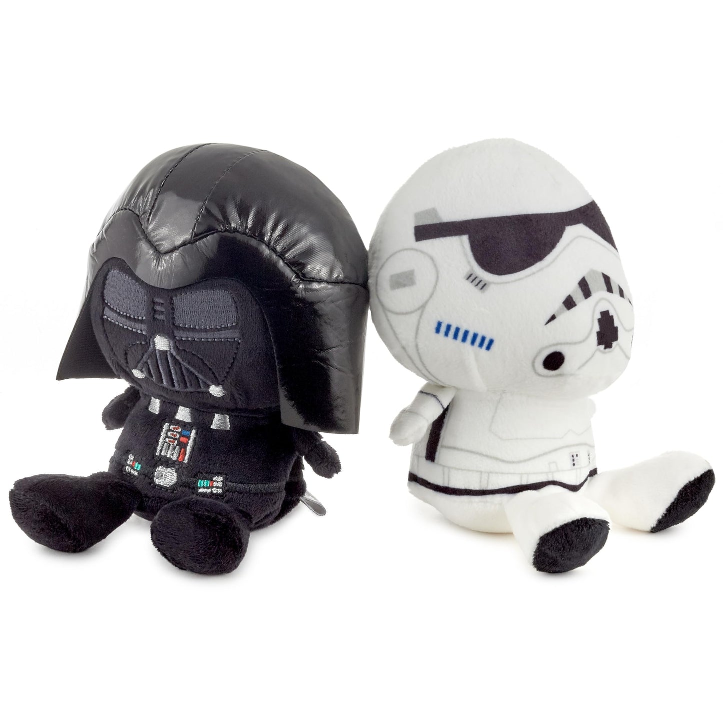 Hallmark Better Together Star Wars Magnetic Plush Toy (Darth Vader and Storm Trooper) 5" Stuffed Toys, Gifts for Kids and Fans