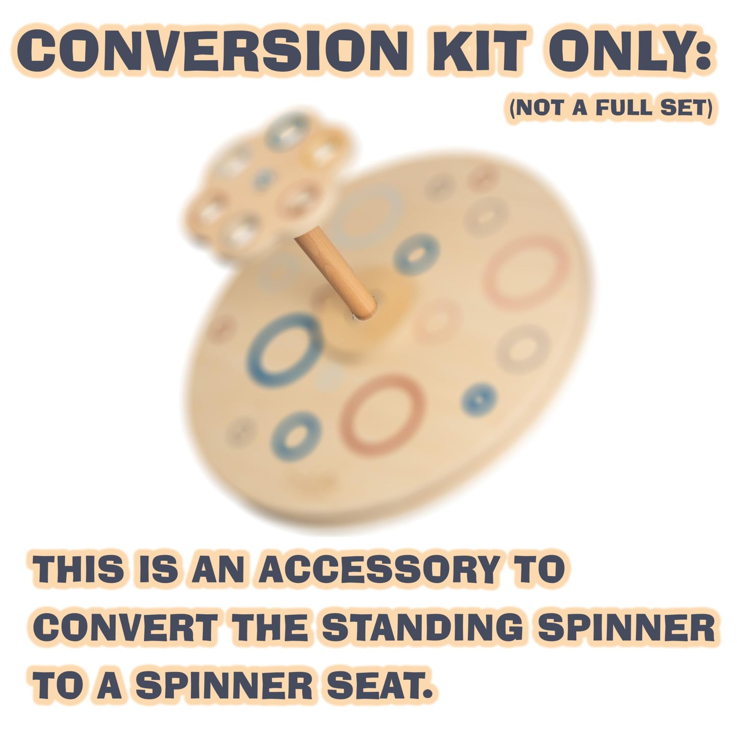 Convert to spinner seat (not a full set)