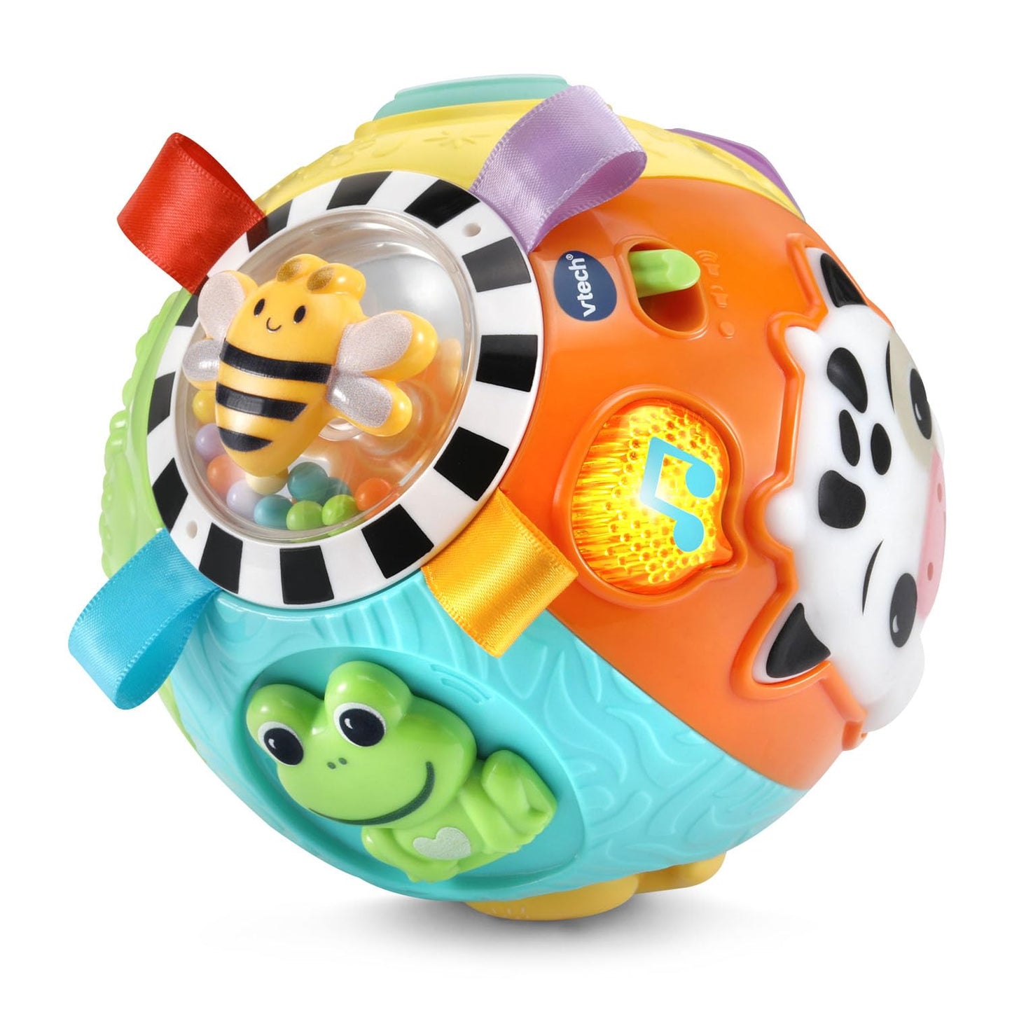 VTech Baby On-the-Moove Activity Ball with Textures, Orange