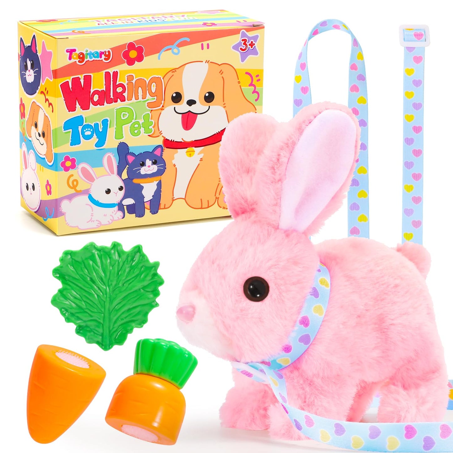 Tagitary Plush Bunny Toy for Kids
