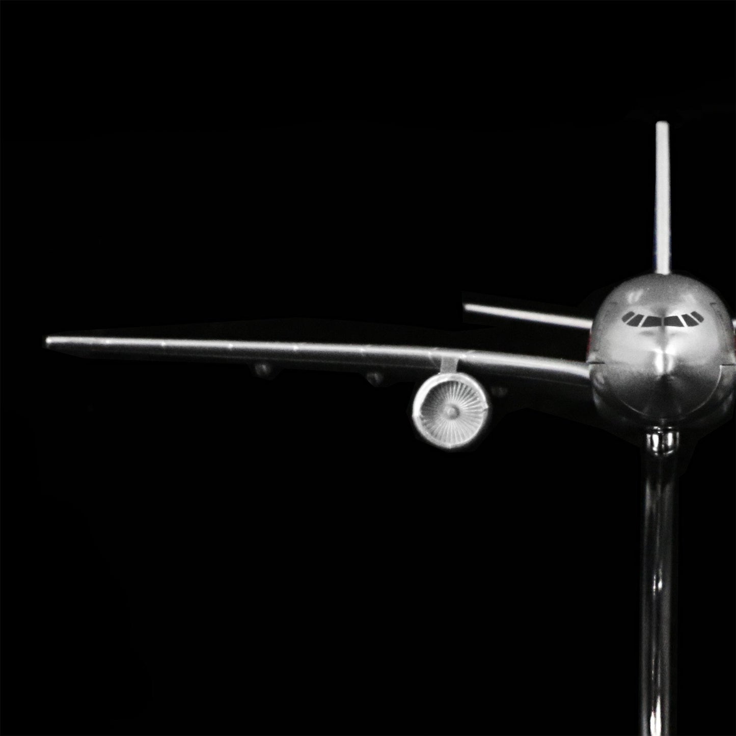 24-Hours The New American B777 Alloy Metal Model Aircraft Birthday Gift Plane Models chiristmas Gift 1:400