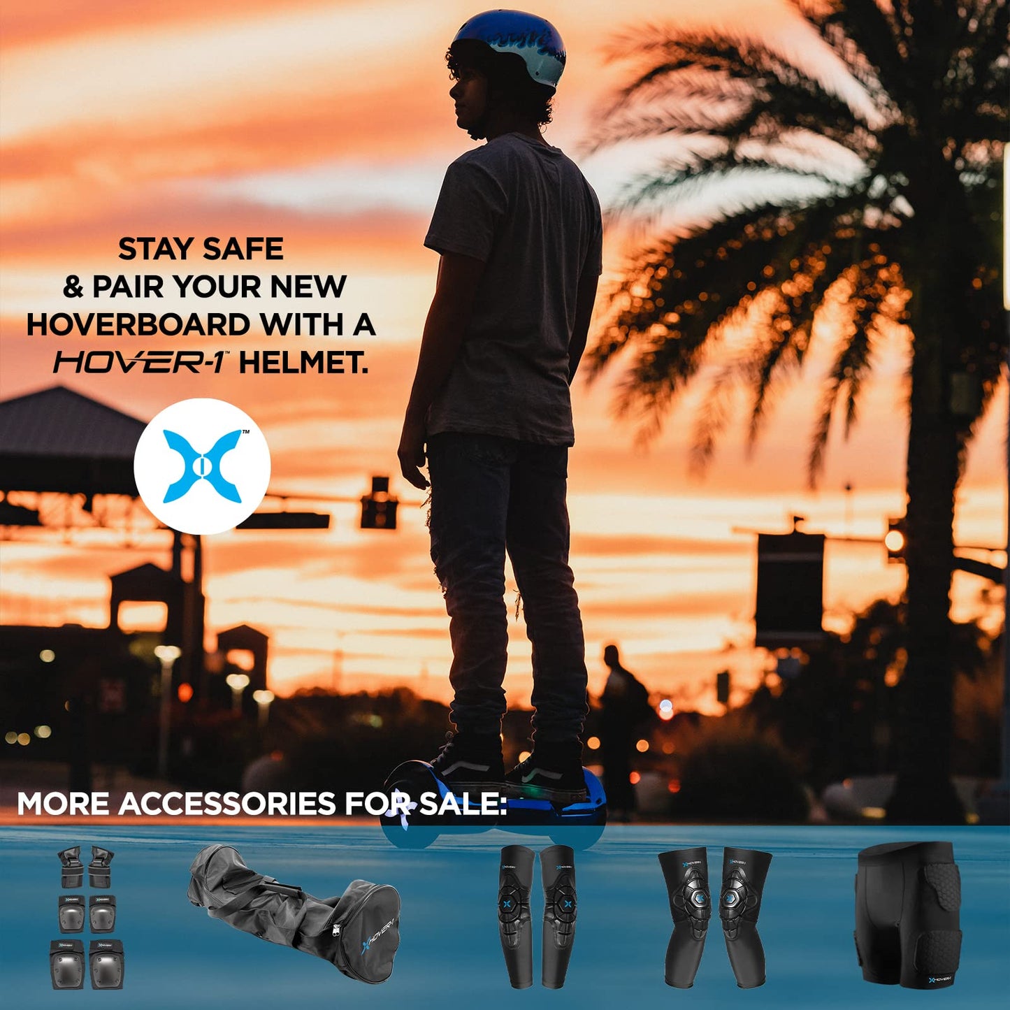Hover-1 i100 Electric Self Balancing Scooter - 7MPH Top Speed, 6 Mile Range, 5HR Full-Charge, Built-In Bluetooth Speaker, Rider Modes: Beginner to Expert