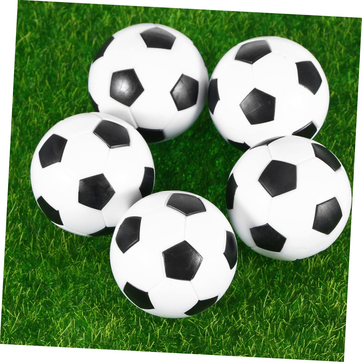 Gogogmee 15pcs Table Soccer Footballs Replacement Balls Mini Foosball Balls for Boys and Girls