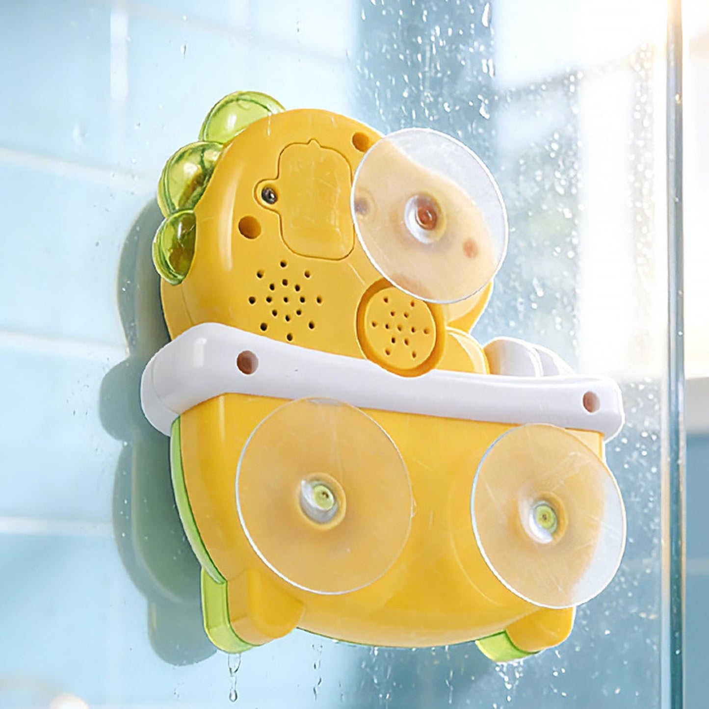 Bath Bubble Machine - Light-Up Dinosaur Shape Toy - Automatic Bubble Maker Bathroom Toy - for Birthday Party Outdoor Garden Pool Beach Kids Girls Aged 1-8