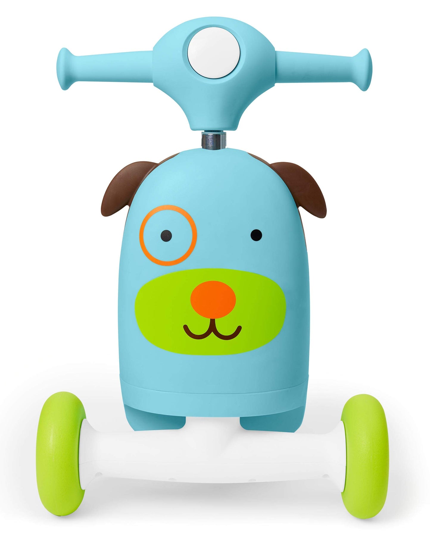 Skip Hop 3-in-1 Baby Activity Push Walker & Ride On Scooter Toy, Dog