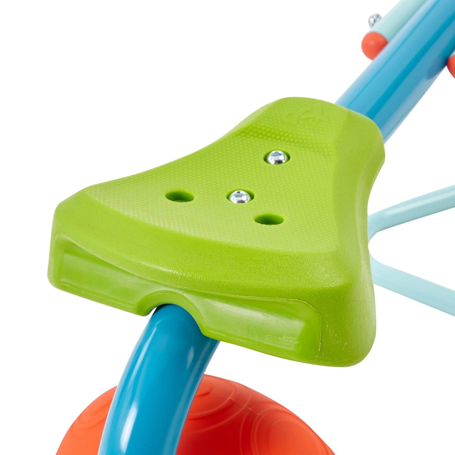 TP Toys Spiro Spin Teeter Totter - Bounces and Spins 360 Degrees, Blue/Green