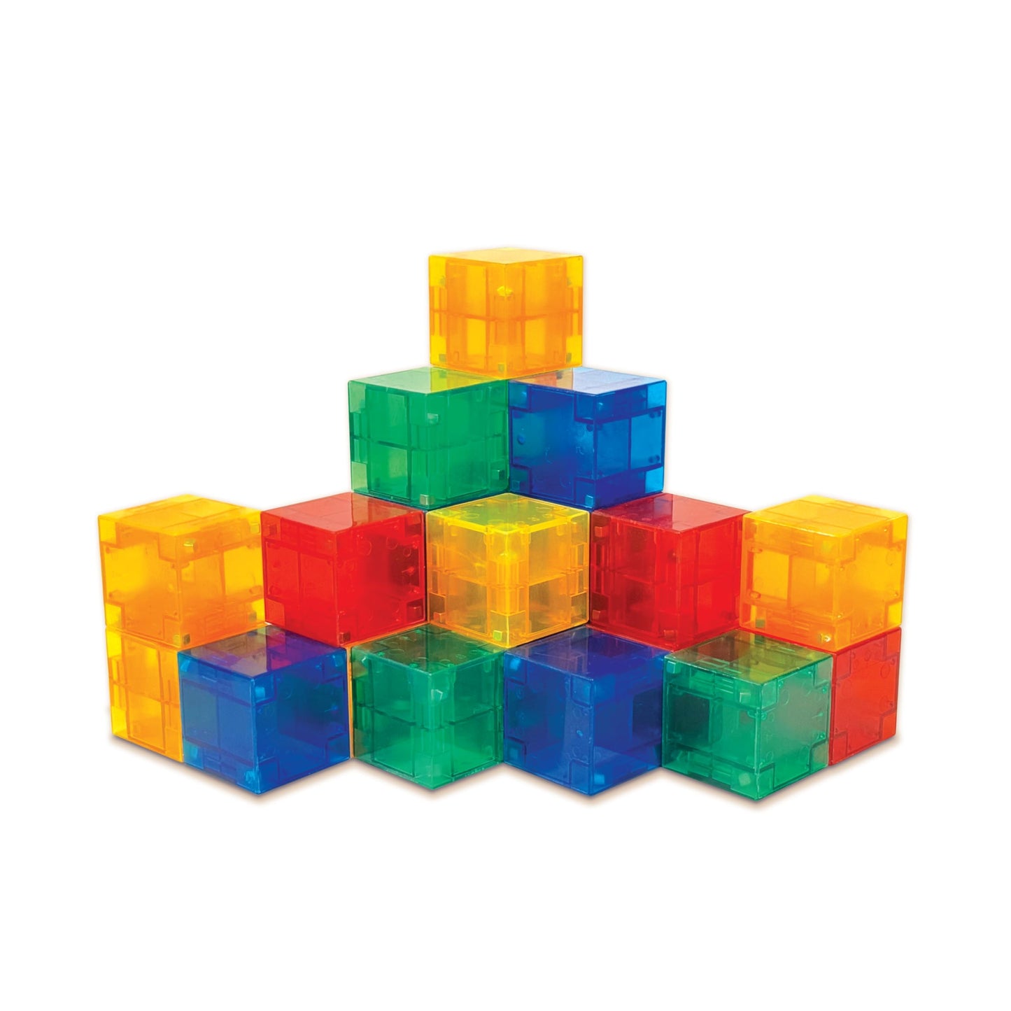 Crayola Bold Magnetic PIP Cubes, Mini Magnetic Blocks Playset, STEM & Montessori Building & Educational Toys for Kids, Travel Toys for Boys and Girls Ages 3+, 27-Piece Set