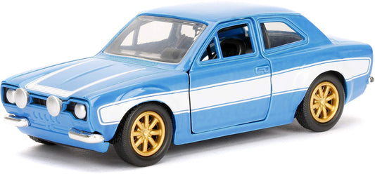 Jada Fast & Furious 1:32 Brian's Ford Escort Die-Cast Car, Toys for Kids and Adults