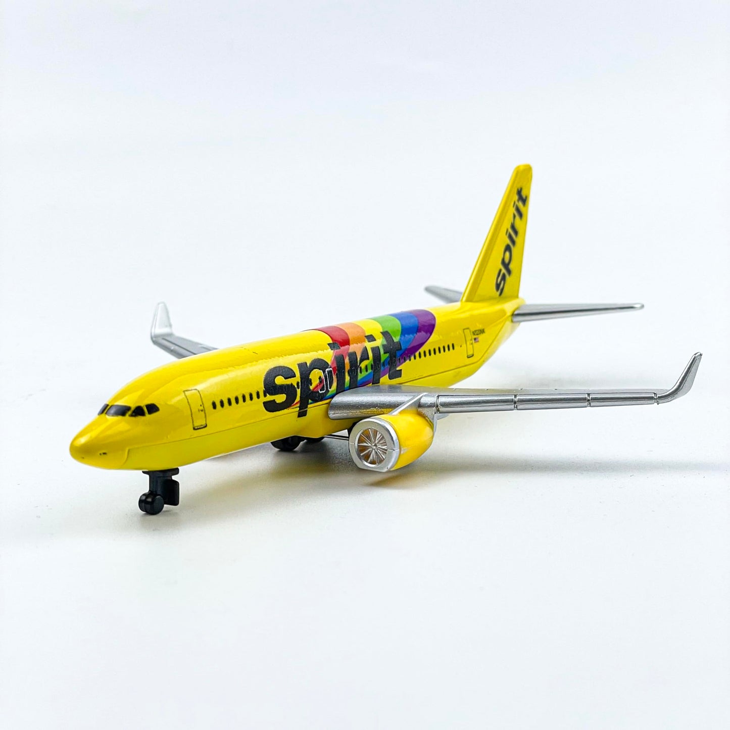 AVIAMUSE Spirit Model Airplane, Rainbow Livery Planes Model Aircraft Suitable for Collection and Display