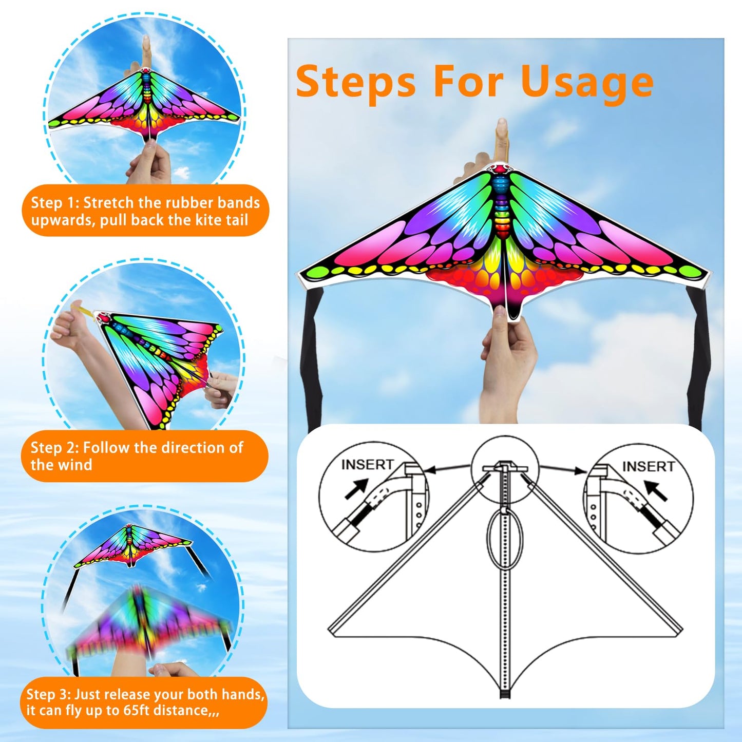 8 Pack Mini Kites for Boys Girls 3-5 6 7 8 Gifts & Party Favors, Finger Launcher Kites Bulk Easy to Fly Ejection Kite for Kids Teens Ages 4-18 Beach Graden Backyard Yard Outdoor Flying Toys