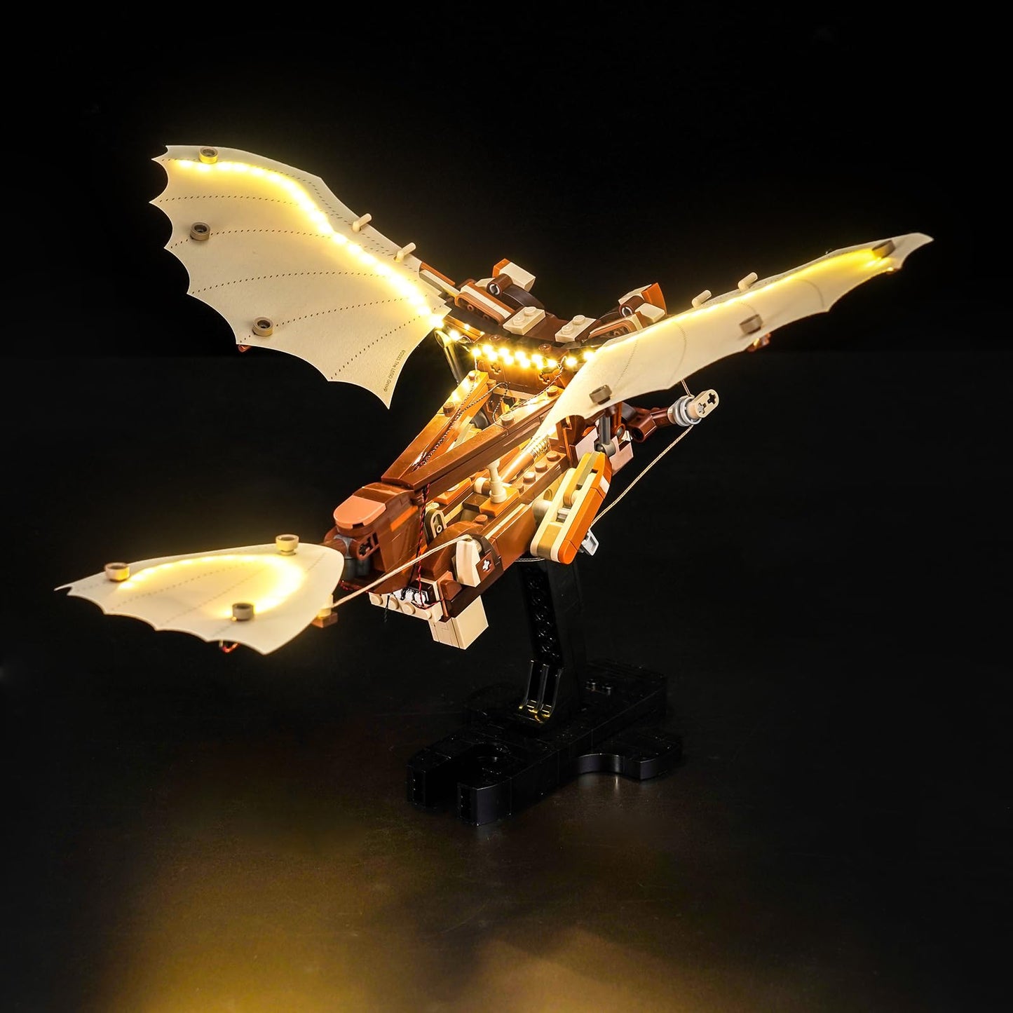 Brickshining LED Lighting Compatible with Lego Leonardo da Vinci’s Flying Machine, Light Kit Compatible with Lego 10363 Leonardo da Vinci’s Flying Machine, NOT Included The Model Set