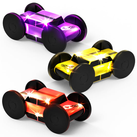 Tub Works® Splash Wheels™ Race Car Light Up Bath Toys, 3 Pack | Water-Activated Light Up Toys Flash & Change Color | Expansion Bath Cars for Bathtime Raceway Car Ramp | Fun Toddler & Kids Bath Toys