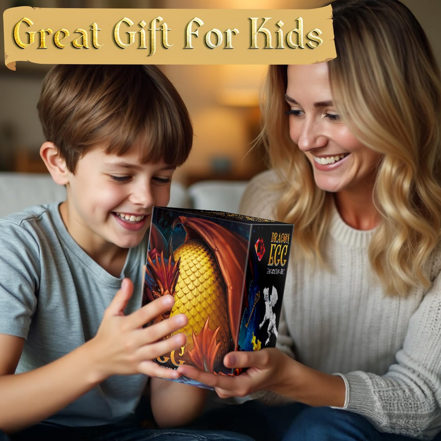 Gamerside Jumbo Dinosaur Eggs Dig Kit, Dragon Egg Dig Kit - Dig Up 12 Unique Dino, Gaint Dino Egg Dinosaur Toys for Kids, Educational STEM Gift for Boys Girls, Discover Paleontology and Archaeology