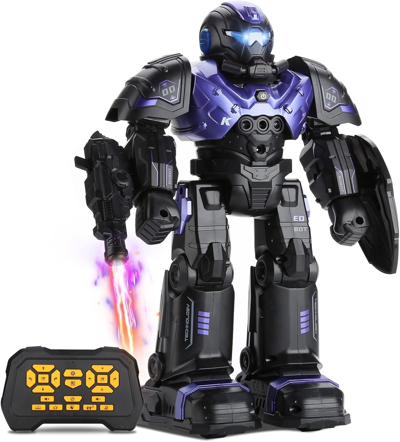 SWTOIPIG RC Robot Toys for Kids 3 4 5 6 7 8, Smart Programmable Robot with Gesture Sensing, Remote Control Robot for Boys Girls Age 3 4 5 6 7 8-12, Rechargeable