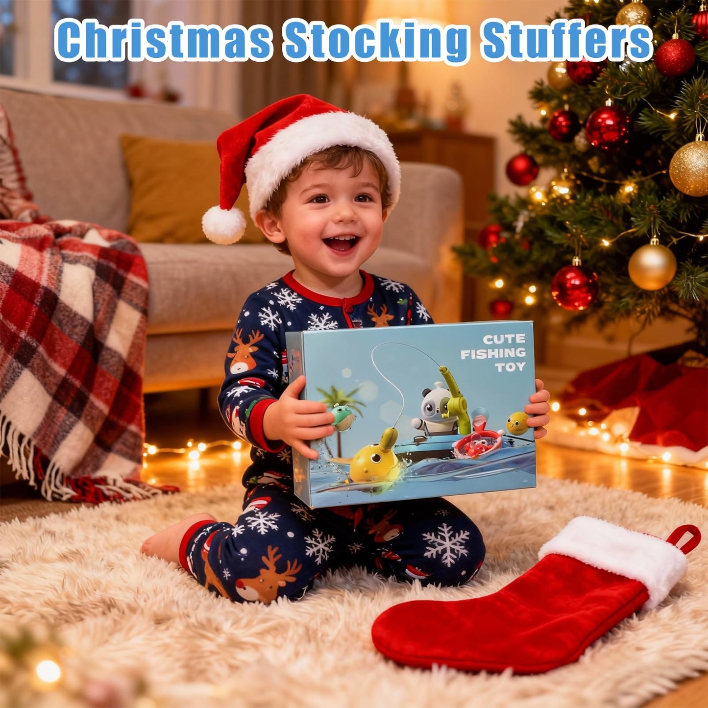Light Up Toddler Bath Toys for Kids Ages 1- 3,7PC No Holes Baby Shower Bath Toys Set,Fun Magnetic Fishing Game Bathtub Toy,Birthday for Baby Boys Girls 1 2 3 4 5 6 Old Year