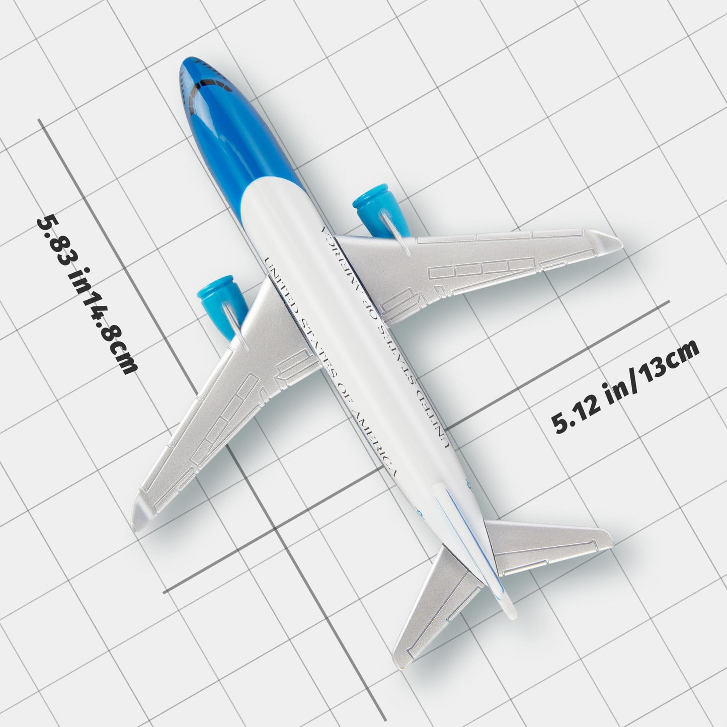HANGHANG 1/400 Airforce one Plastic Airplane Model Suitable for Collections and Display