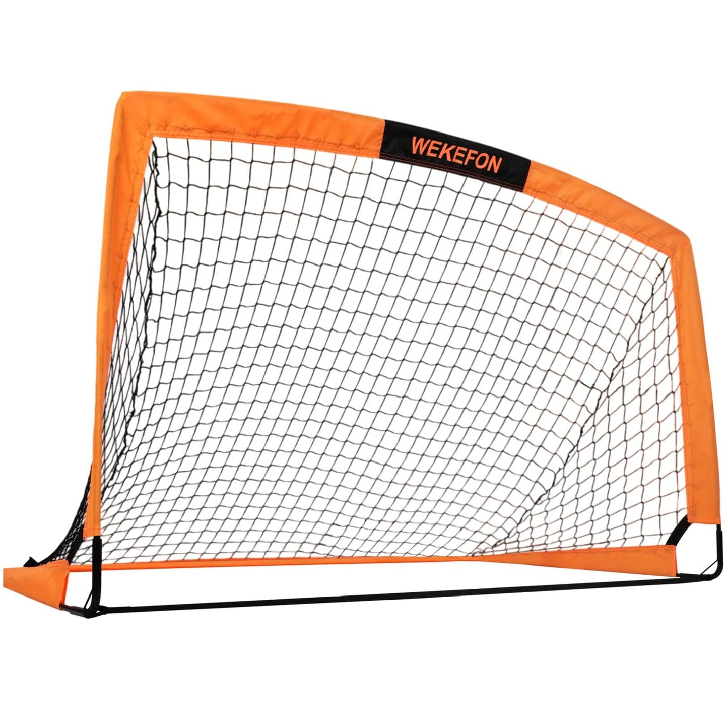Soccer Goal with Carry Bag, 10MM Strengthen Pole & Nets Arched Design, Kids Soccer Goals for Backyard Set 5' x 3.1' Portable Pop Up Soccer Nets for Toddler, Adults, Youth Games, Sports, Play, Gifts