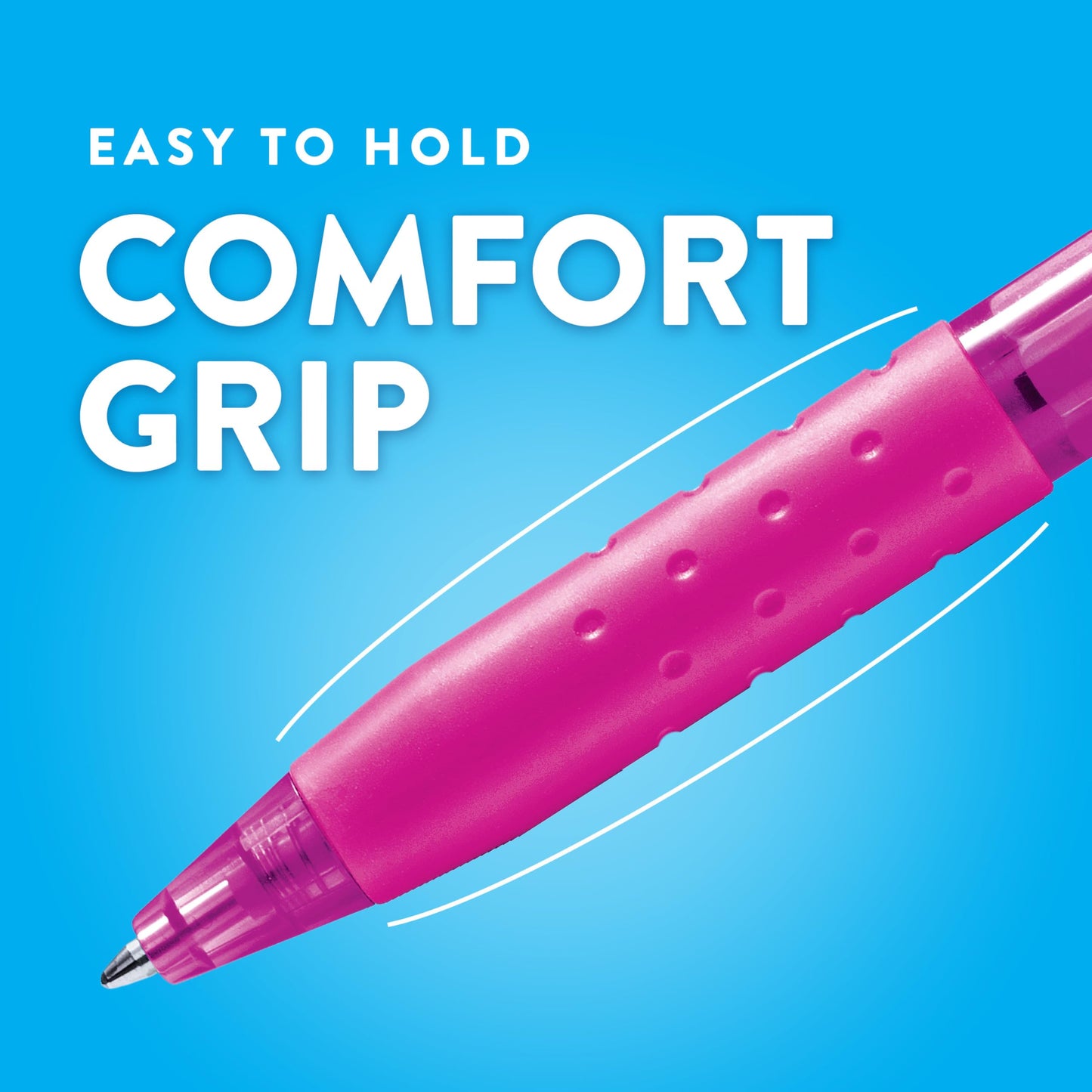 Paper Mate InkJoy 300RT Retractable Ballpoint Pens, Medium Point (1.0mm), Black Ink, 36 Count - Office Supplies, Journaling, Writing, Note-Taking