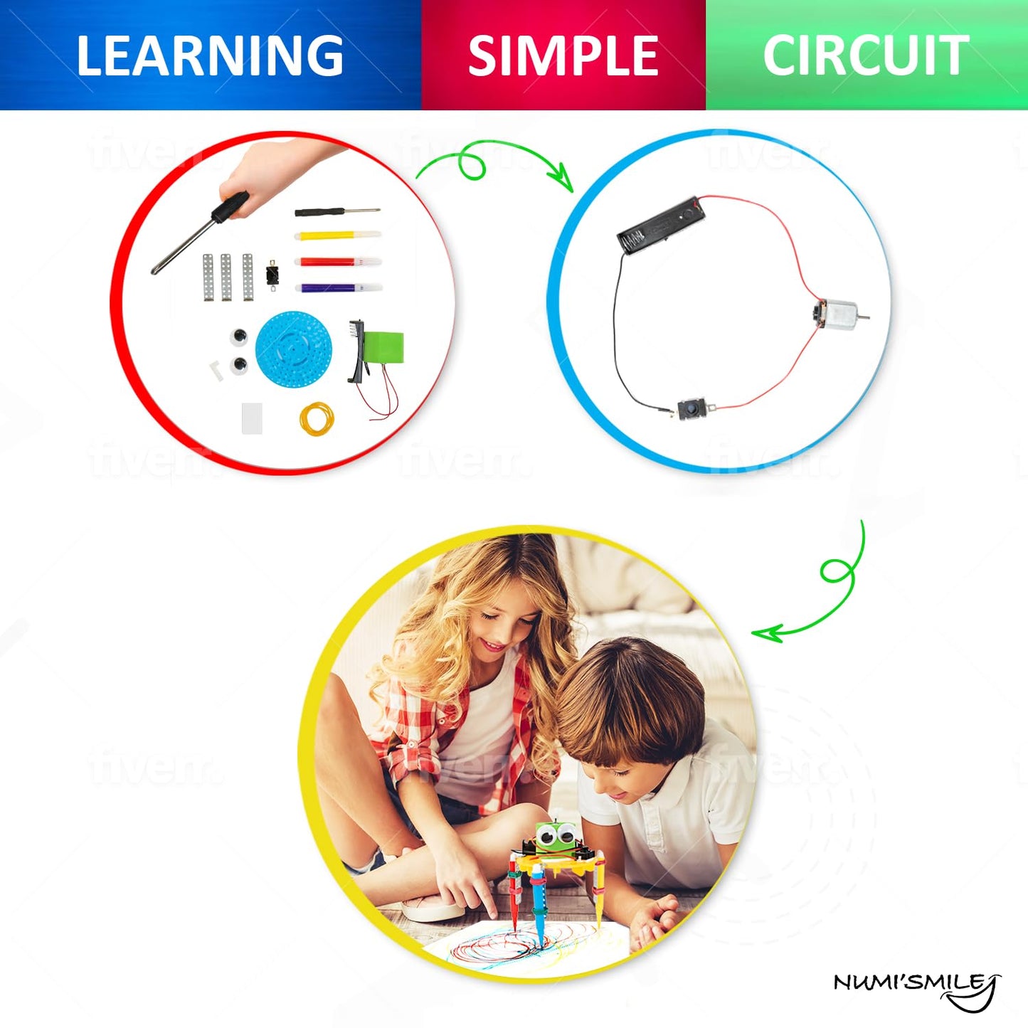 Make Your Own Girls STEM Toy - Fairy Night Light Craft Set & DIY Robotic Kit - Fun Birthday Present for Girls Ages 6 7 8 9 10 11 12 Years Old