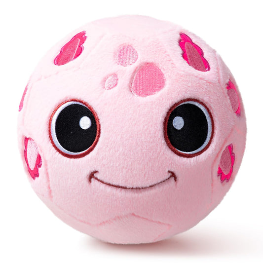 VangeBow Silent Indoor Soccer Balls for Toddlers 1-3, Inflatable Soft Plush Baby Toddler Soccer Ball Toys Gifts for 1 2 3 4 5 Year Old Boy Girl First Birthday Gift (Axolotl, Pump Include)