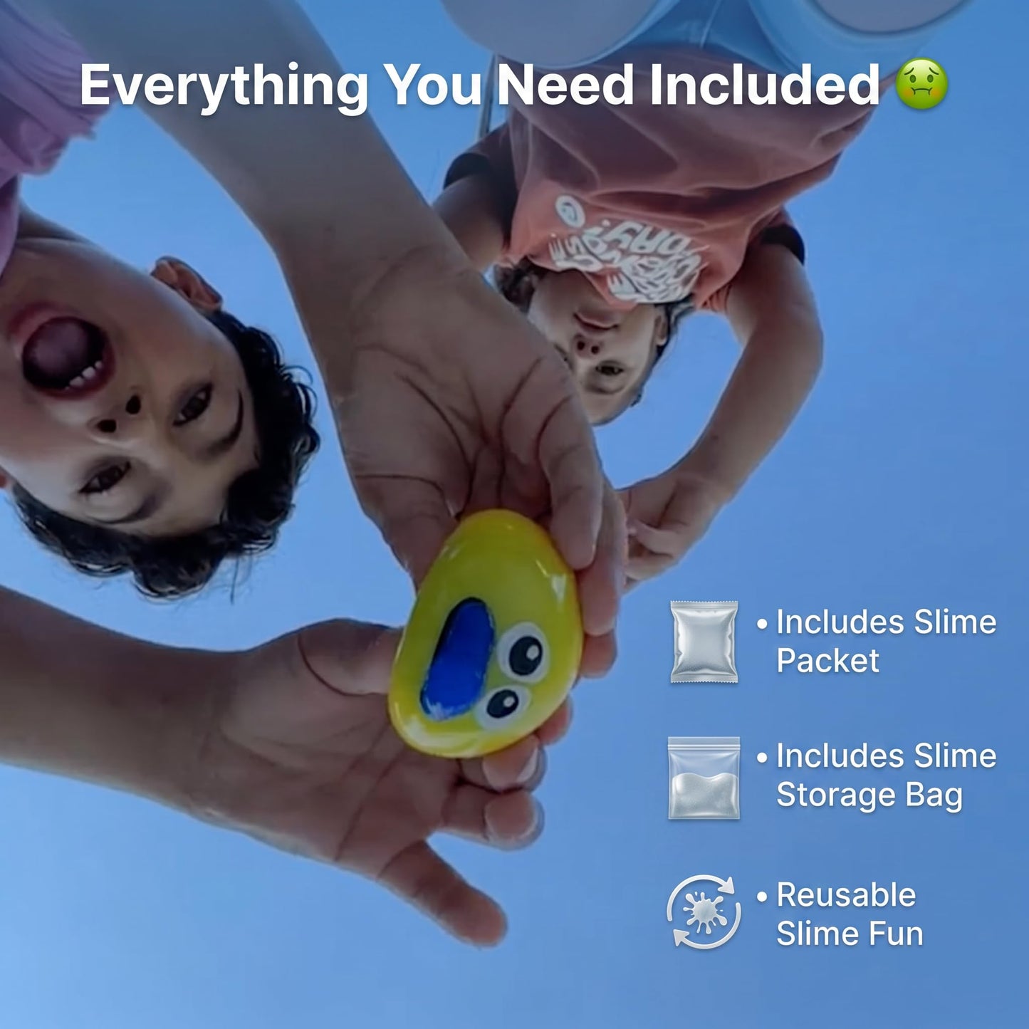 Puking Ball® - Patented, Non-Toxic, Fidget Toy, Stress Ball, Slime, Sensory Toy for Kids Adults