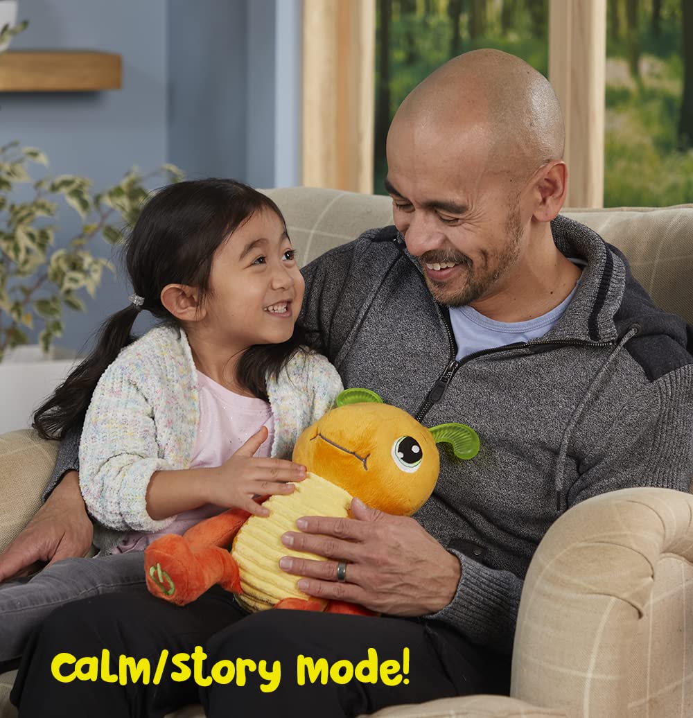 Playskool Glo Friends — Wigglebug Wiggle, Hop, Stop! — Interactive Soft Plush with 4 Modes — Games, Stories, Free Play, and Bedtime — SEL Toy — Ages 2+