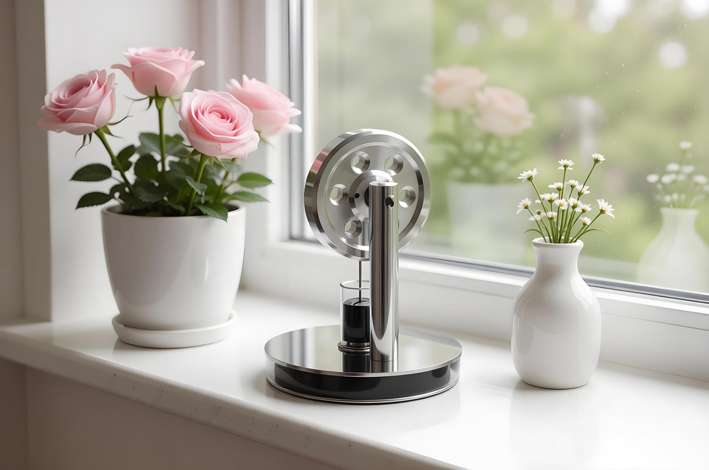 Sunnytech Mini Low Temperature Stirling Engine Motor Steam Heat Education Model Toy LT002