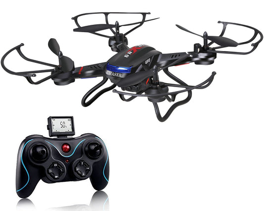 Holy Stone F181C RC Quadcopter Drone with HD Camera RTF 4 Channel 2.4GHz 6-Gyro with Altitude Hold Function,Headless Mode and One Key Return Home, Color Black