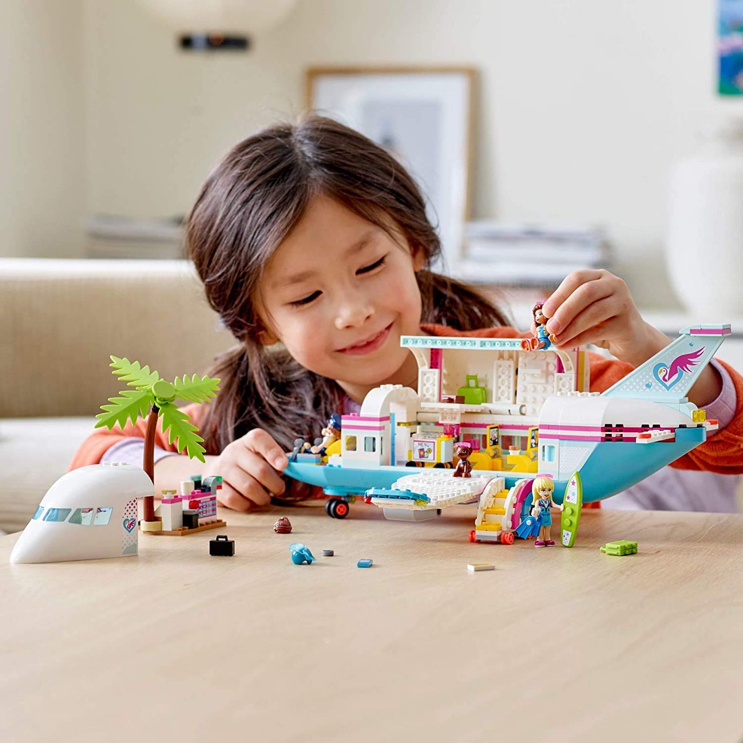 LEGO Friends Heartlake City Airplane 41429, Includes Friends Stephanie and Olivia, and Lots of Fun Airplane Accessories to Spark Fun and Creative Playtimes (574 Pieces)