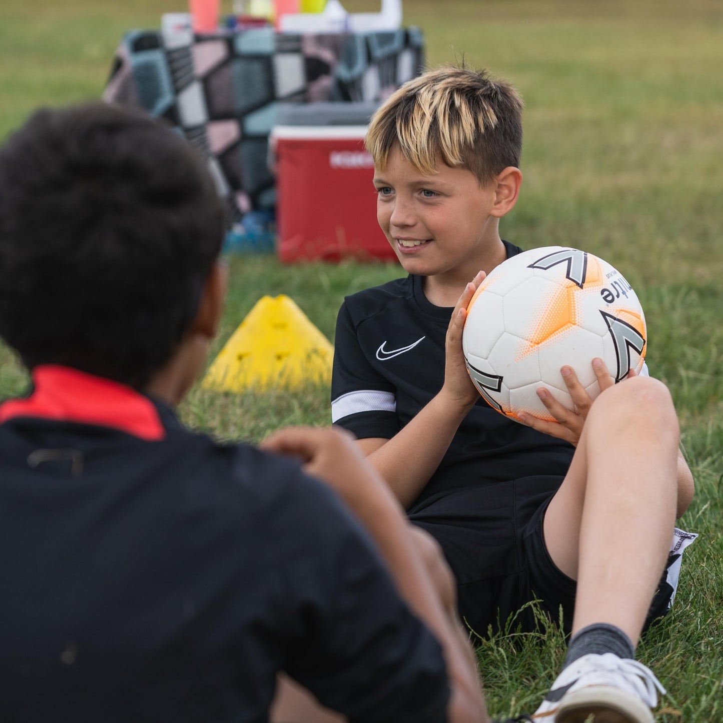 Shuffle Up Soccer Card Games - 70+ Fun & Active Skills Cards for Kids, Fitness Cards Develop Fundamentals, Stamina & Strength, Easy to Play for Kids | Multiple Skills Level Card Include 2 Dices