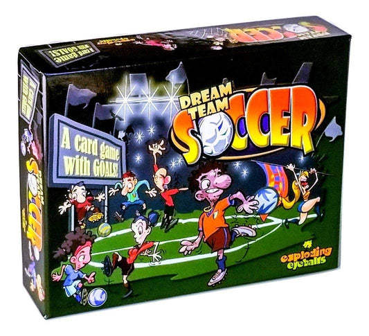 Exploding Eyeballs Dream Team Soccer Card Game | Family Friendly Game for Kids & Adults