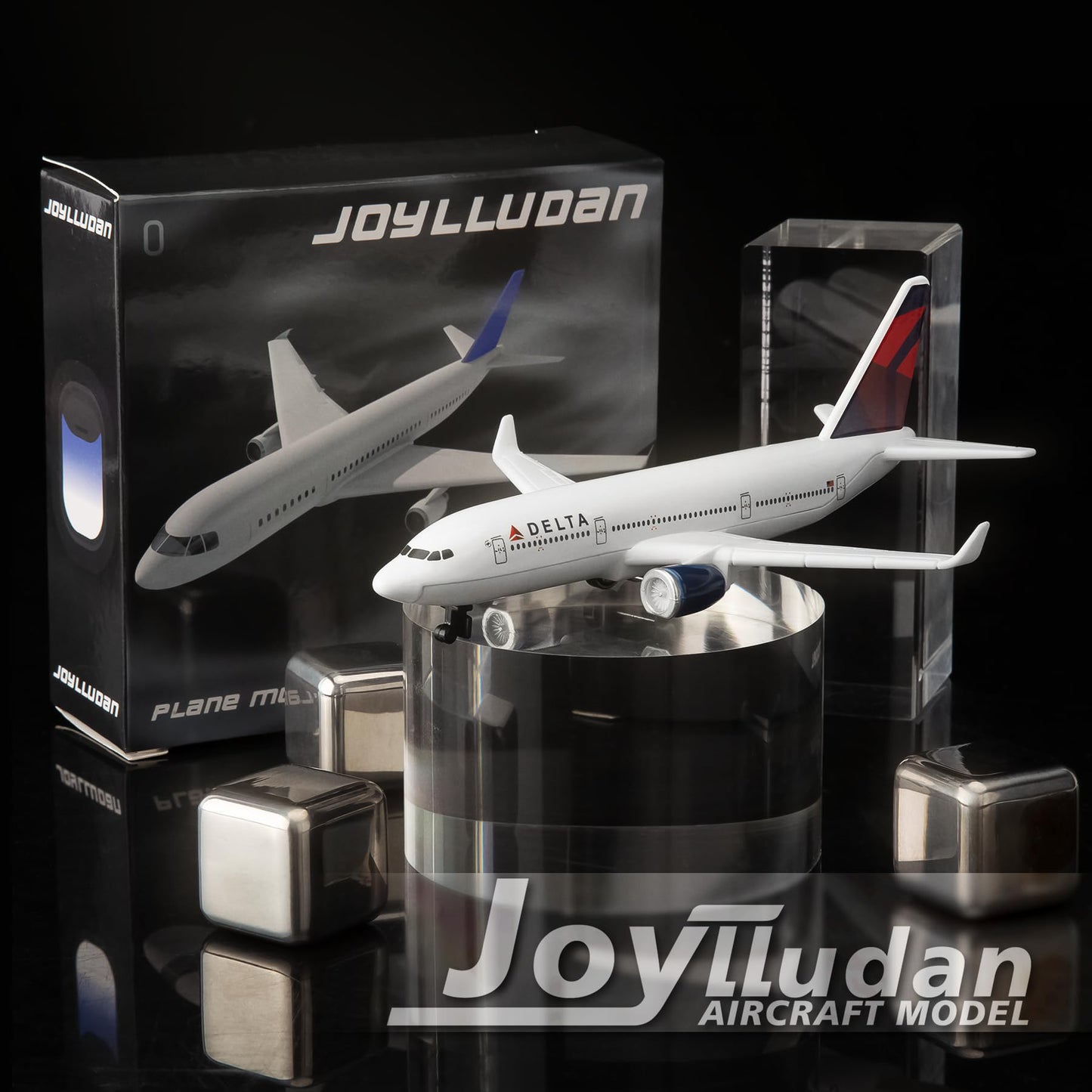 Joylludan 1/236 Delta Plane Model Planes Airplane Plane Aircraft Model for Collections and Displays