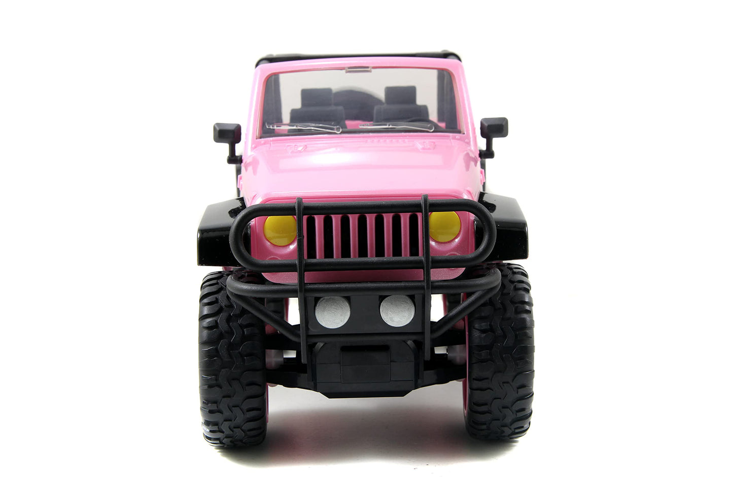 Girlmazing 1:16 Jeep Wrangler RC Radio Control Cars, Toys for Kids (Pink)