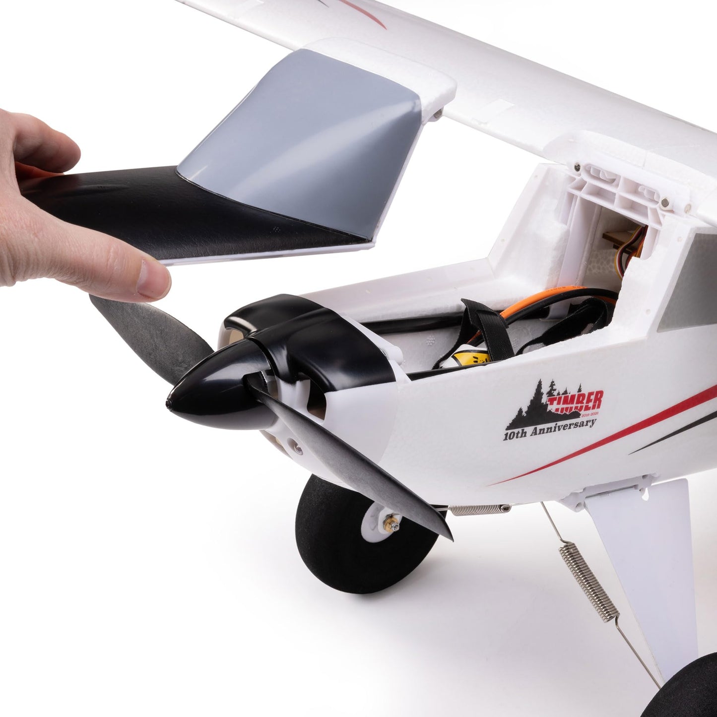 E-flite RC Airplane Timber 10-Year Anniversary Edition PNP(Receiver, Transmitter, Battery and Charger Not Included), EFL-3353