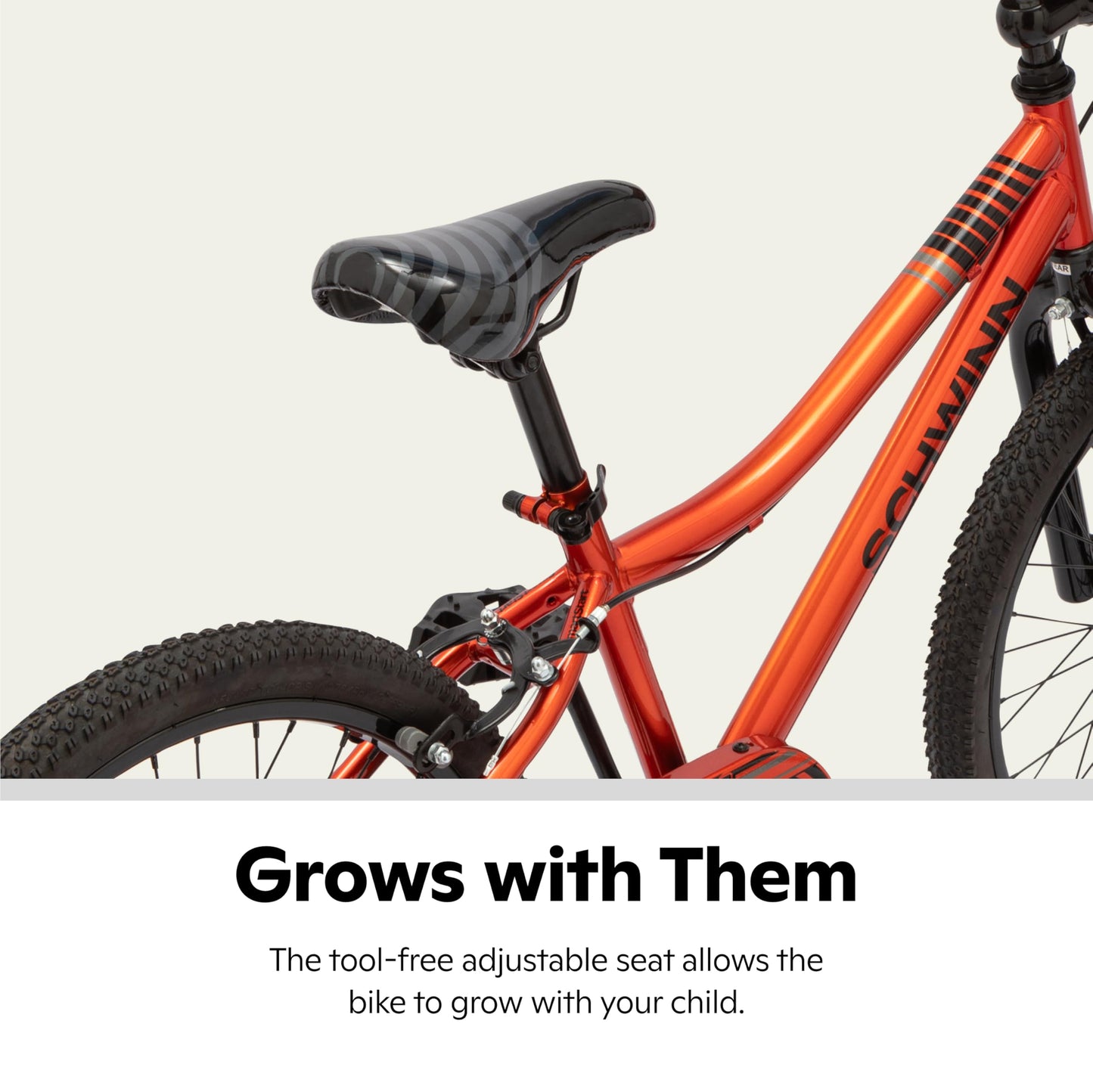 Schwinn Firehawk Bike, 20 Inch Bike for Kids Ages 7-13, SmartStart Ergonomic Design for Kids, Adjustable Seat Grows with Your Child, Rear Coaster Brake & Front & Rear Caliper Brake, for Girls & Boys