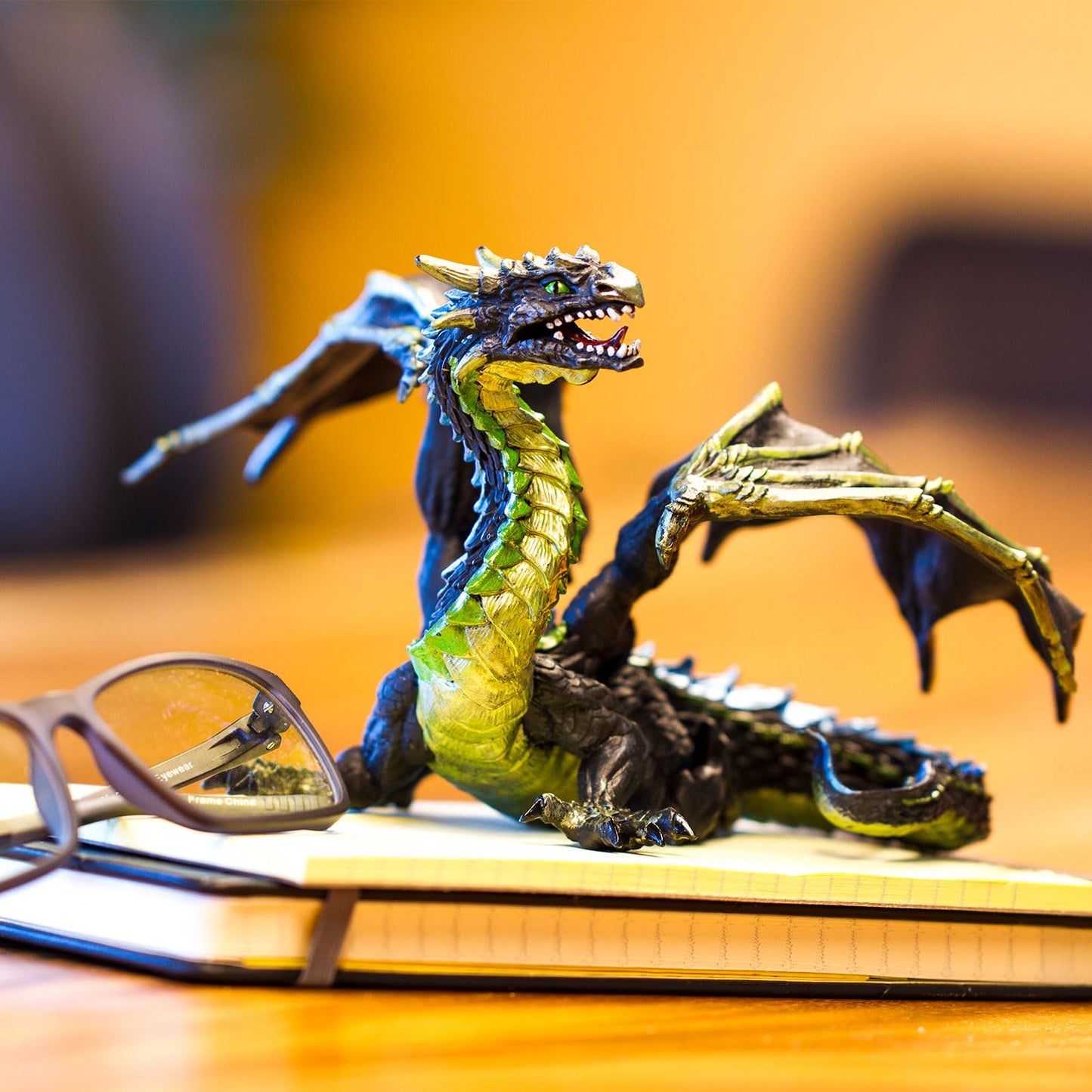 Safari Ltd. Fog Dragon Figurine - Detailed 8.5" Plastic Model Figure - Fun Mythical Creature Play Toy for Boys, Girls & Kids Ages 4+