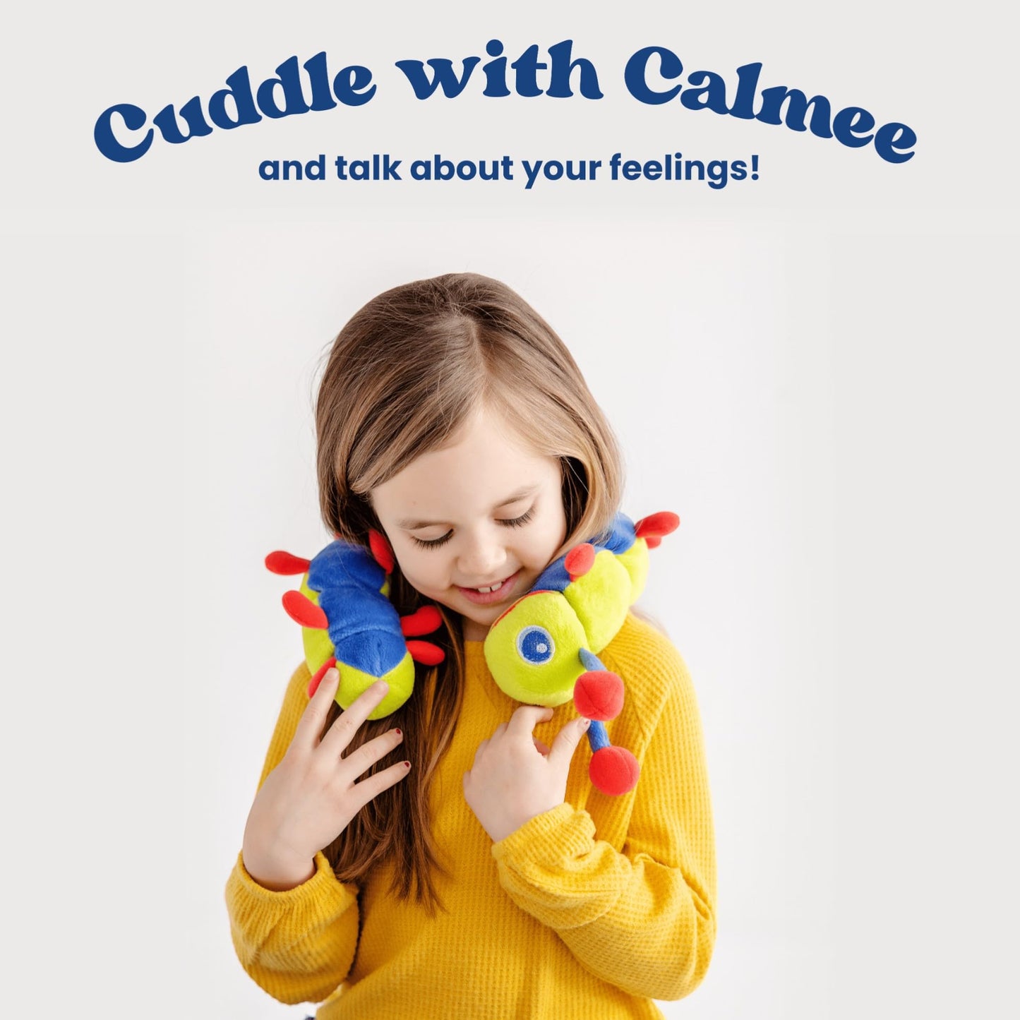Calm Caterpillar Calmee The Caterpillar Bloomie Kit with Flutter The Dragonfly – Weighted Sensory Plush Toy Bundle for Kids, Mindfulness, Breathing & Emotional Regulation Support, Classroom or Home