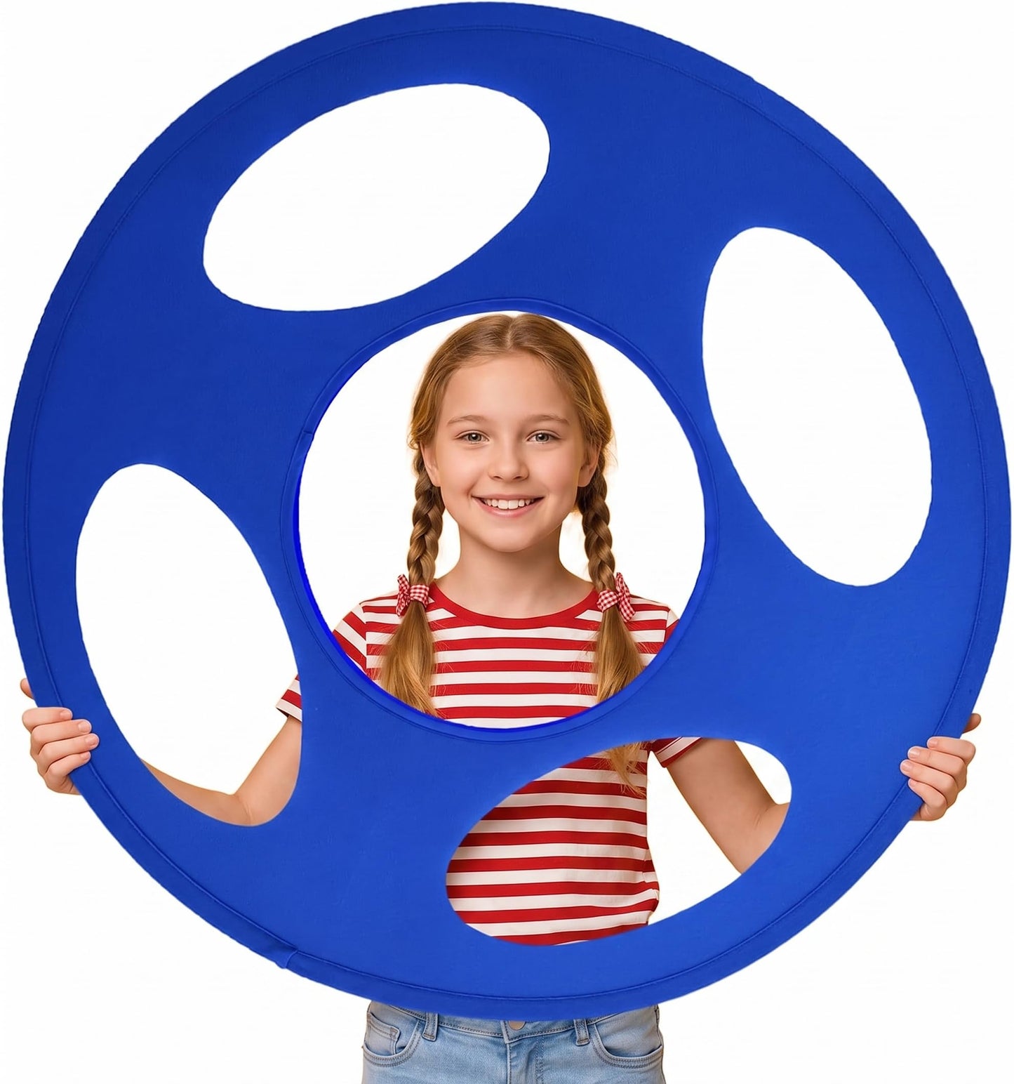 A-REIKI Giant Flying Disc Soft, Foldable & Floats in Air - Encourage Outdoor Play & Family Fun - Great for Kids 13+ Years, Parent-Child Interaction, and School Activities