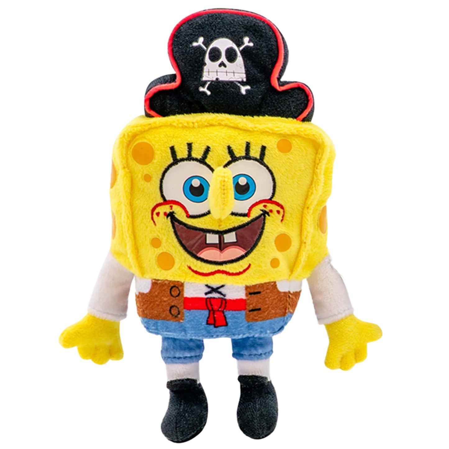 SpongeBob SquarePants Movie: The Search for SquarePants - Bikini Bottom Glow Pals 6" Plush Toy Assortment, Glow-in-the-Dark SpongeBob, Patrick, Squidward, Flying Dutchman Collectibles for Kids Ages 3+