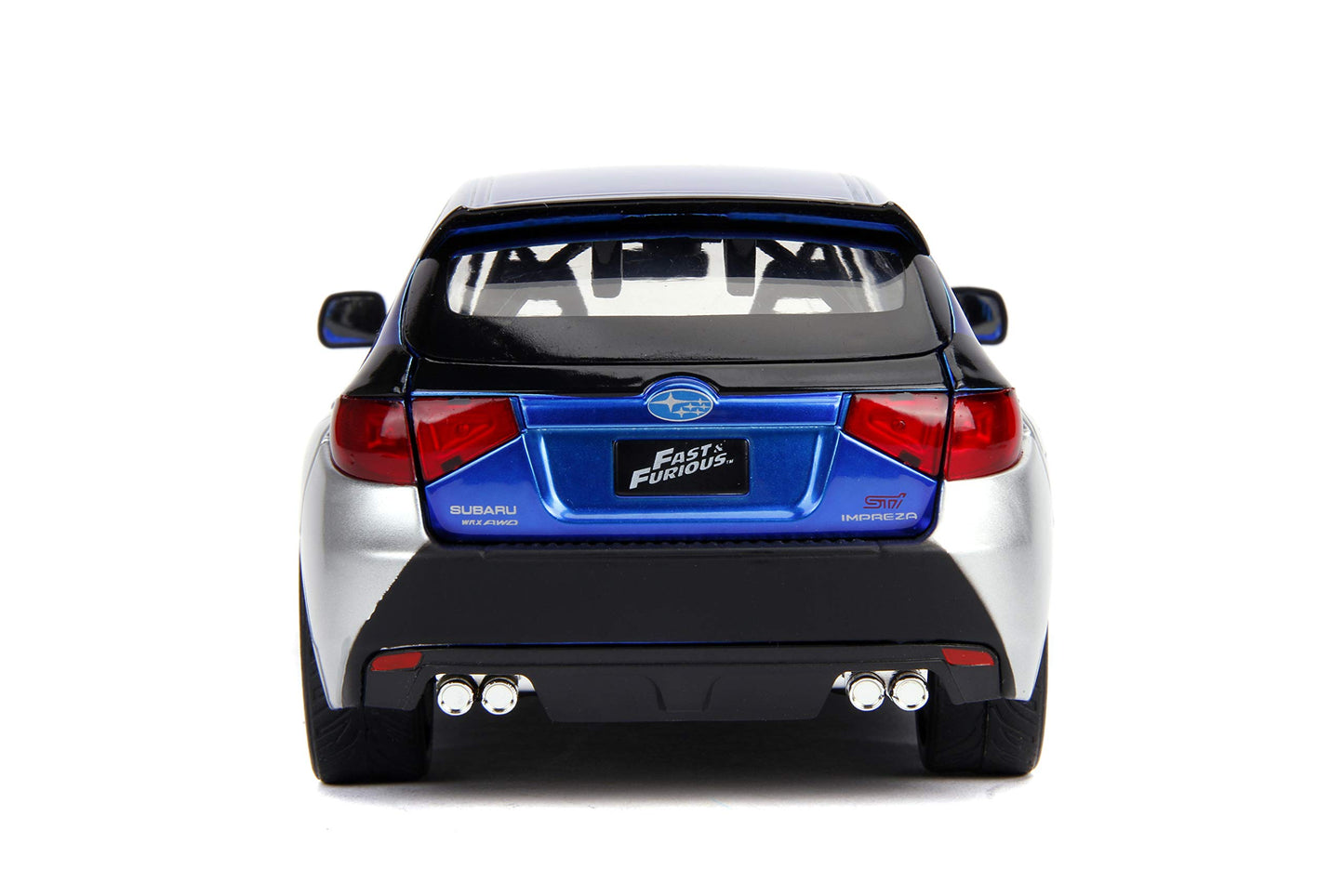 Jada Toys 1:24 Fast & Furious - Brian's Subaru Impreza WRX STI, Blue (99514)