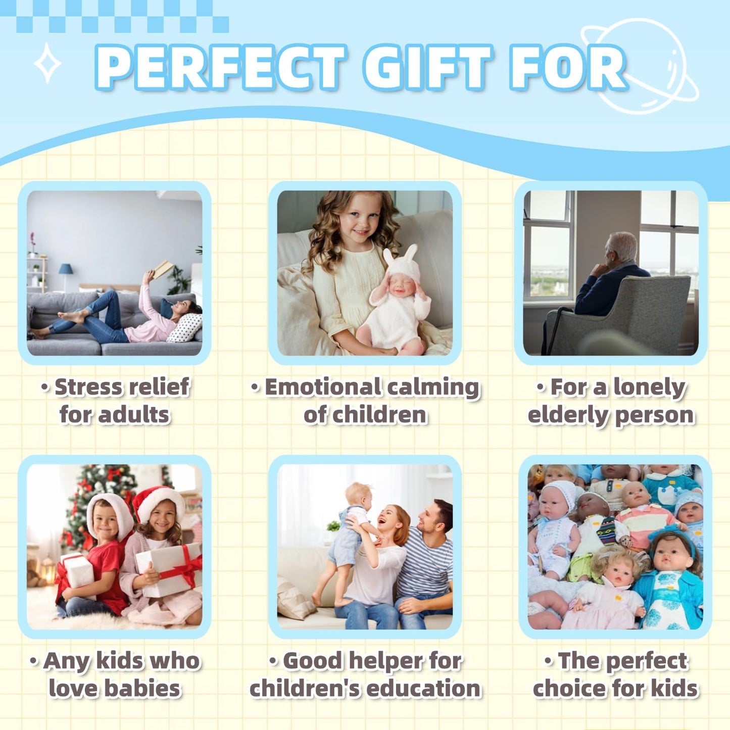 GiggleBabble 18-19 Inch Full Silicone Reborn Baby Doll - 6lbs Weighted Soft Silicone Touch - 4.8/5 Stars 30+ Vine Tested - Collectible for Adults & Premium Parents - Not Vinyl Toy